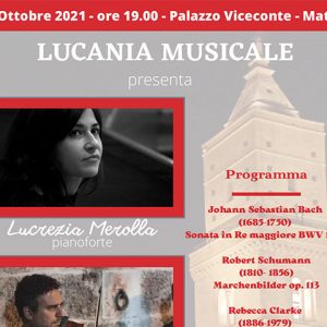 Lucania Musicale presenta Lucrezia Merolla e Mattia Cuccillato